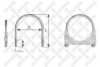 STELLOX 82-01105-SX Pipe Connector, exhaust system